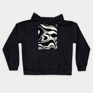 Zebra Mirage Kids Hoodie